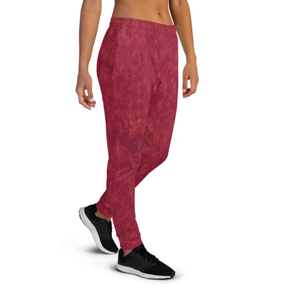 Rosso Pompei - Joggers Donna -