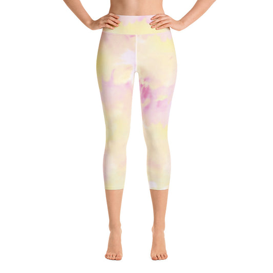 Acquarello - Yoga Capri Leggings -