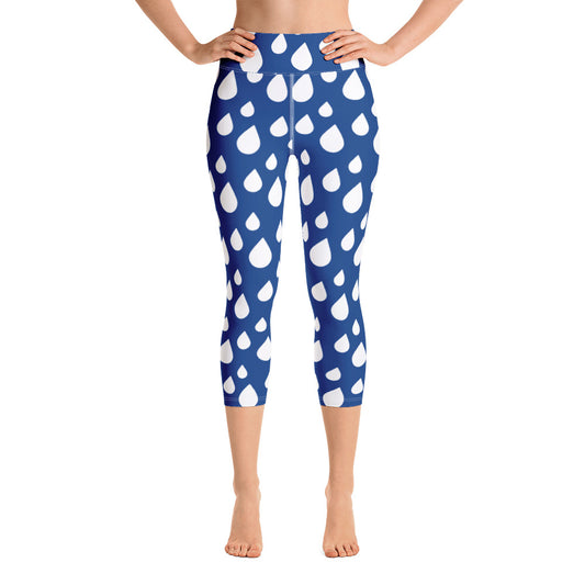 Gocce - Yoga Capri Leggings -