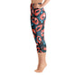 Leopardo Rosso - Yoga Capri Leggings -