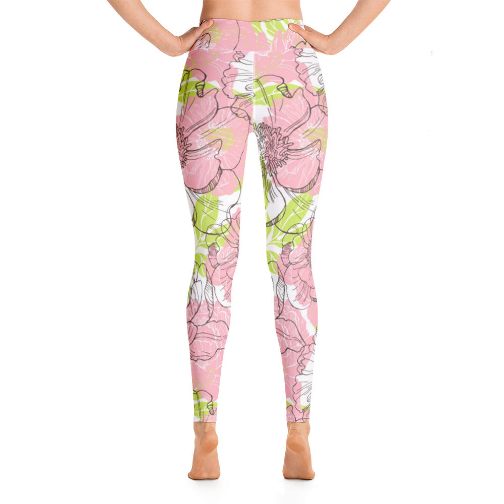 Fantasia di Fiori - Yoga Leggings -