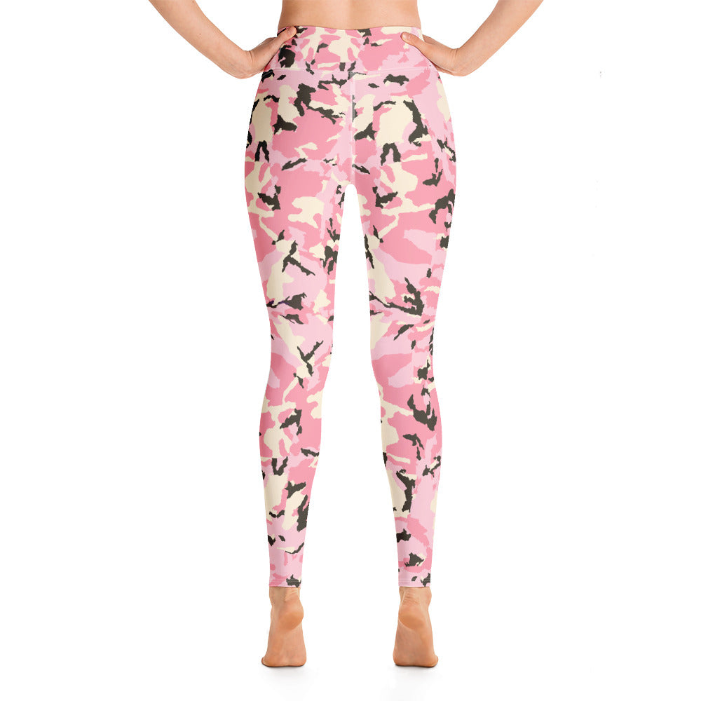 Camo Rosa - Yoga Leggings -