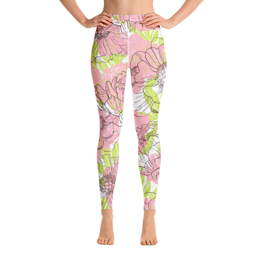 Fantasia di Fiori - Yoga Leggings -