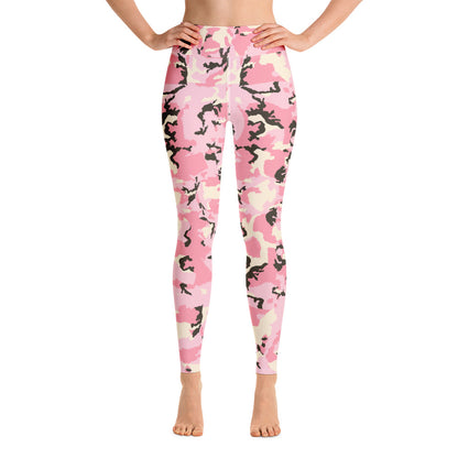 Camo Rosa - Yoga Leggings -