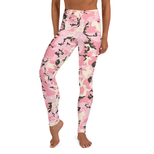 Camo Rosa - Yoga Leggings -