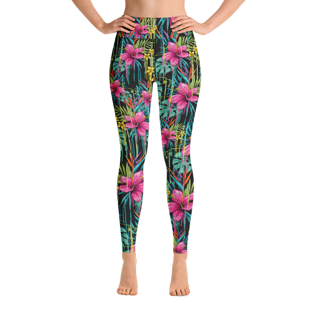 Rose -Yoga Leggings -