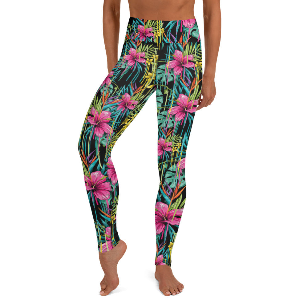 Rose -Yoga Leggings -