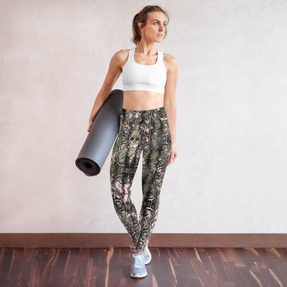 Macchie Rosa - Yoga Leggings -