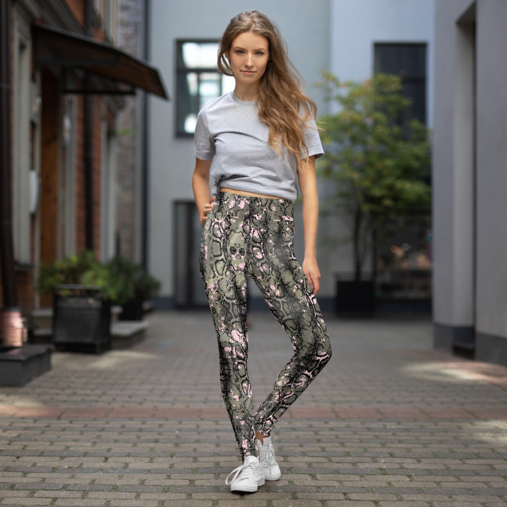 Macchie Rosa - Yoga Leggings -