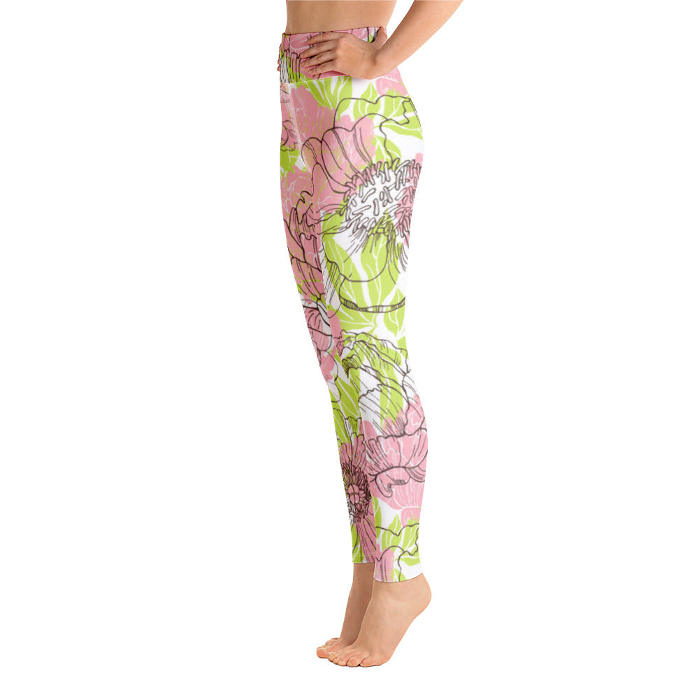 Fantasia di Fiori - Yoga Leggings -