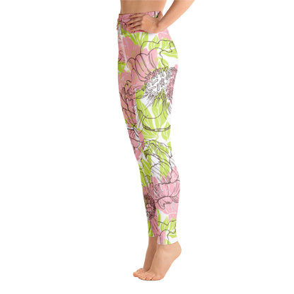 Fantasia di Fiori - Yoga Leggings -