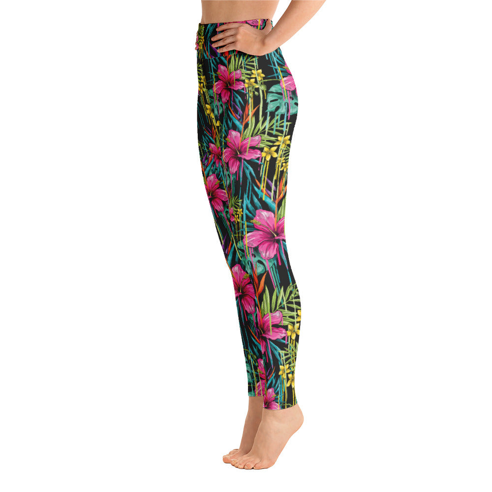 Rose -Yoga Leggings -