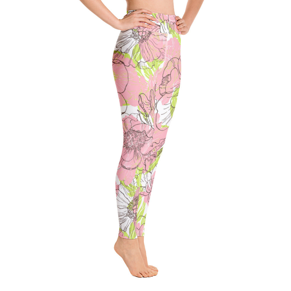Fantasia di Fiori - Yoga Leggings -