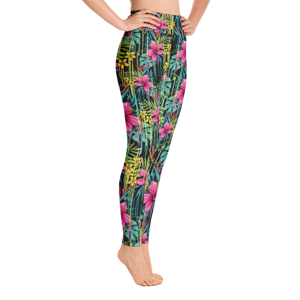 Rose -Yoga Leggings -
