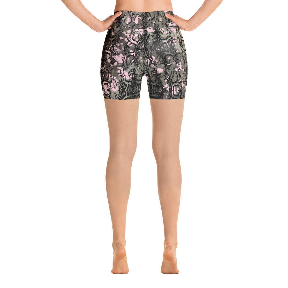Macchie Rosa - Yoga Shorts -