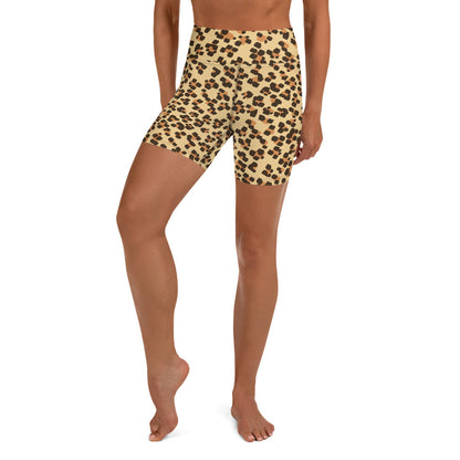 Leopardo - Yoga Shorts -