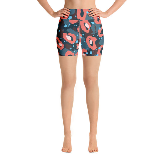 Leopardo Rosso - Yoga Short -