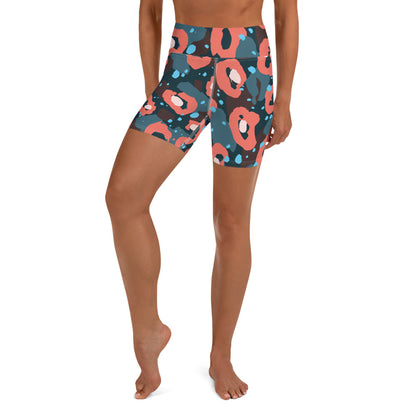 Leopardo Rosso - Yoga Short -