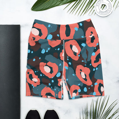 Leopardo Rosso - Yoga Short -