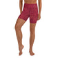 Rosso Pompei - Yoga Shorts -