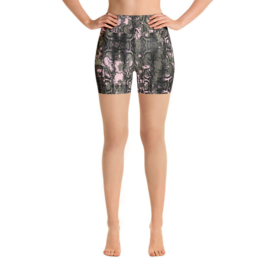 Macchie Rosa - Yoga Shorts -