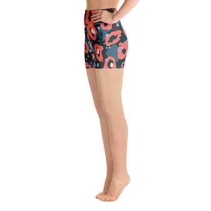 Leopardo Rosso - Yoga Short -