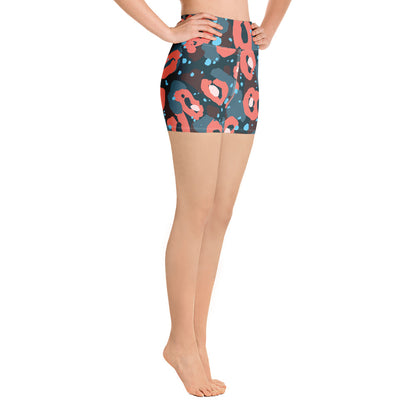 Leopardo Rosso - Yoga Short -