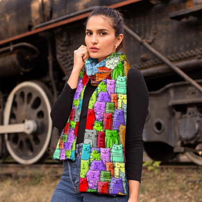 Gatti Colorati - Sciarpa -