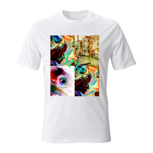 Personalizza T-Shirt Unisex Girocollo  - 19 Colori Disponibili -