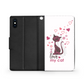 I Love my Cat Bianco - Custodia per Smartphone iPhone/Galaxy -