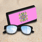 Diamante - Custodia per Occhiali /Rosa -