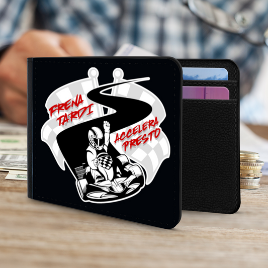 Frena Tardi....Portafoglio Uomo/Nero