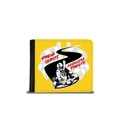 Frena Tardi.....Portafoglio Uomo/Giallo