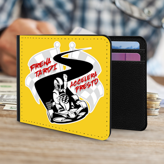Frena Tardi.....Portafoglio Uomo/Giallo