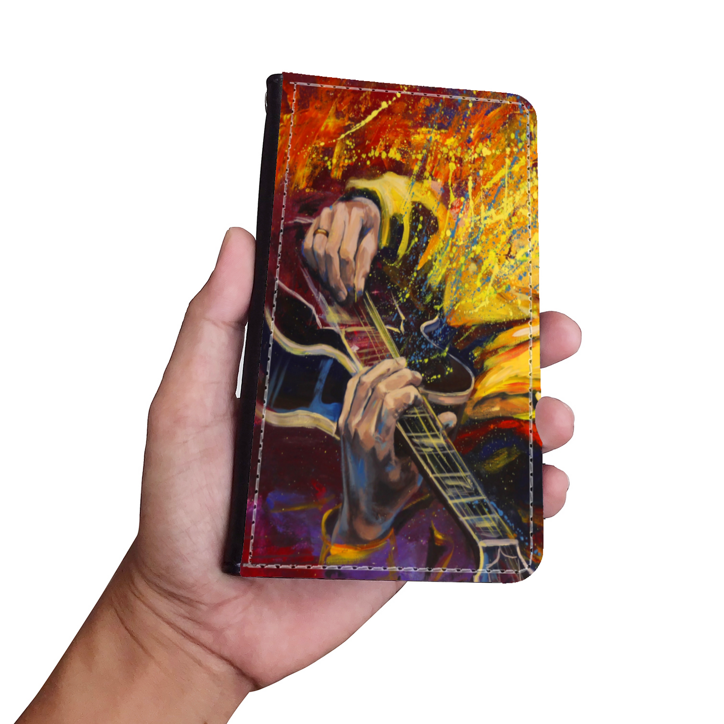 Chitarra e Colori - Custodia per Smartphone iPhone/Galaxy -