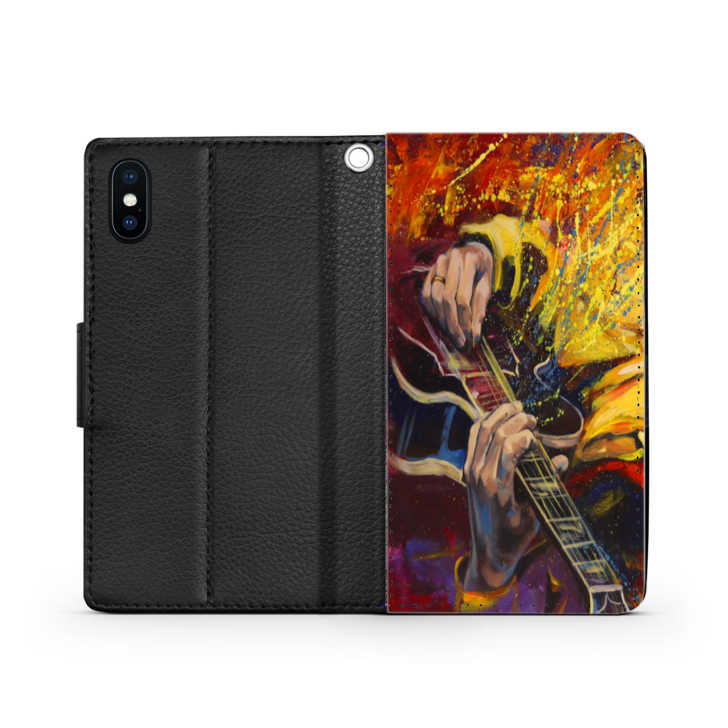 Chitarra e Colori - Custodia per Smartphone iPhone/Galaxy -