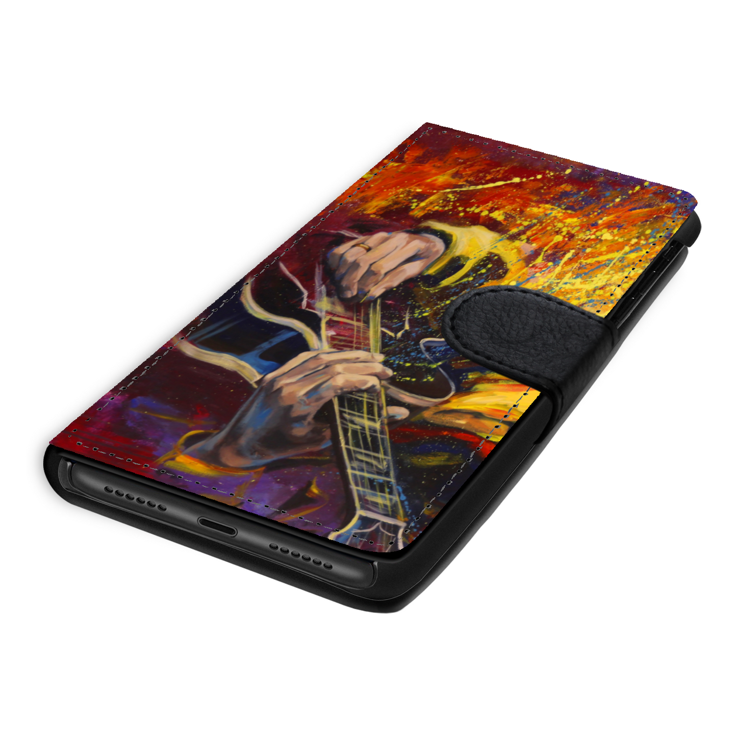Chitarra e Colori - Custodia per Smartphone iPhone/Galaxy -