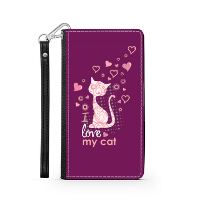 I Love my Cat Bordeaux - Custodia per Smartphone iPhone/Galaxy -