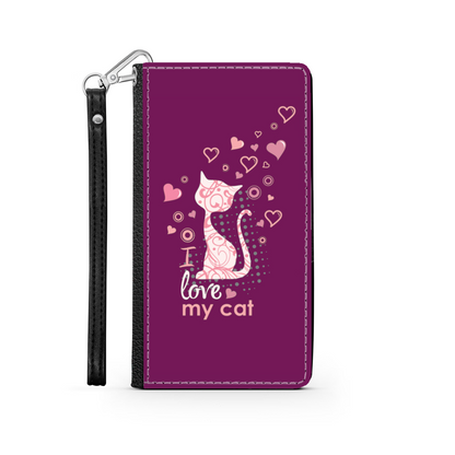 I Love my Cat Bordeaux - Custodia per Smartphone iPhone/Galaxy -