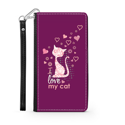 I Love my Cat Bordeaux - Custodia per Smartphone iPhone/Galaxy -