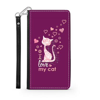 I Love my Cat Bordeaux - Custodia per Smartphone iPhone/Galaxy -