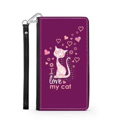 I Love my Cat Bordeaux - Custodia per Smartphone iPhone/Galaxy -