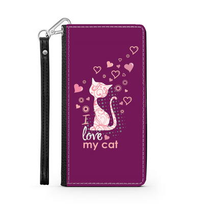 I Love my Cat Bordeaux - Custodia per Smartphone iPhone/Galaxy -