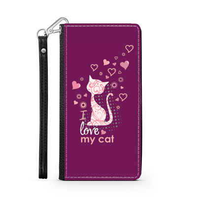 I Love my Cat Bordeaux - Custodia per Smartphone iPhone/Galaxy -