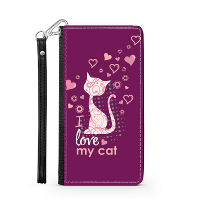 I Love my Cat Bordeaux - Custodia per Smartphone iPhone/Galaxy -