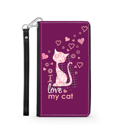 I Love my Cat Bordeaux - Custodia per Smartphone iPhone/Galaxy -