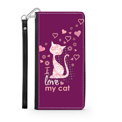 I Love my Cat Bordeaux - Custodia per Smartphone iPhone/Galaxy -