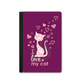 I Love my Cat /Bordeaux - Custodia per iPad Pro -