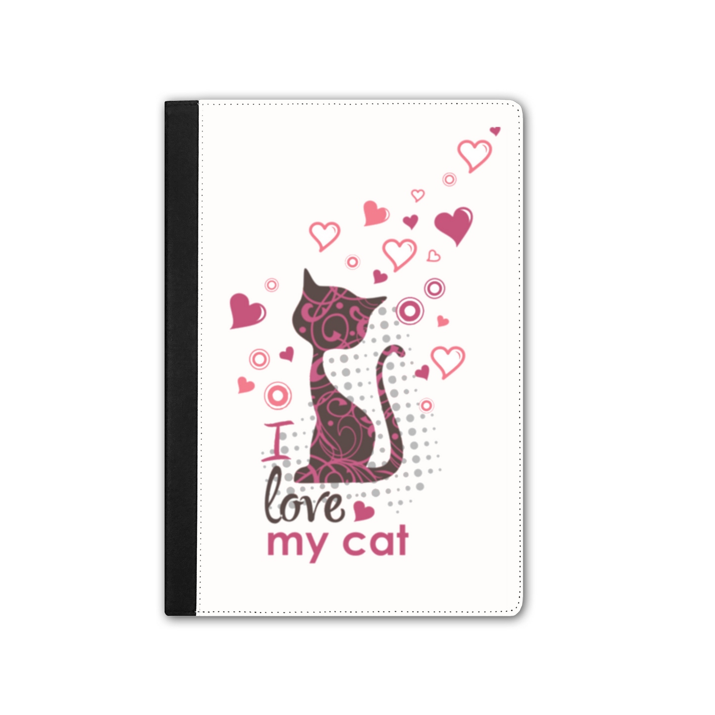 I Love my Cat/Bianco - Custodia iPad Pro -