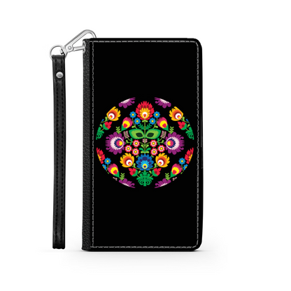 Cerchio e Fiori - Custodia per Smartphone iPhone/Galaxy -